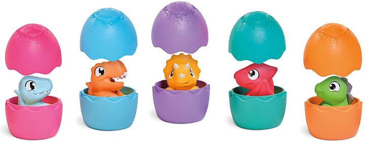 Toomies E73252 Tomy Spin & Hatch Dino Eggs, Dinosaur Children, Jurassic World, E