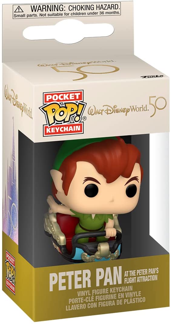 Walt Disney World 50 Peter Pan At The Peter Pan's Flight Attraction Funko 60393 Pocket Pop!