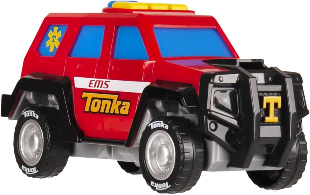 Tonka 06008 Mighty Machines L&S-First Responder Play Vehicle, Multicolor