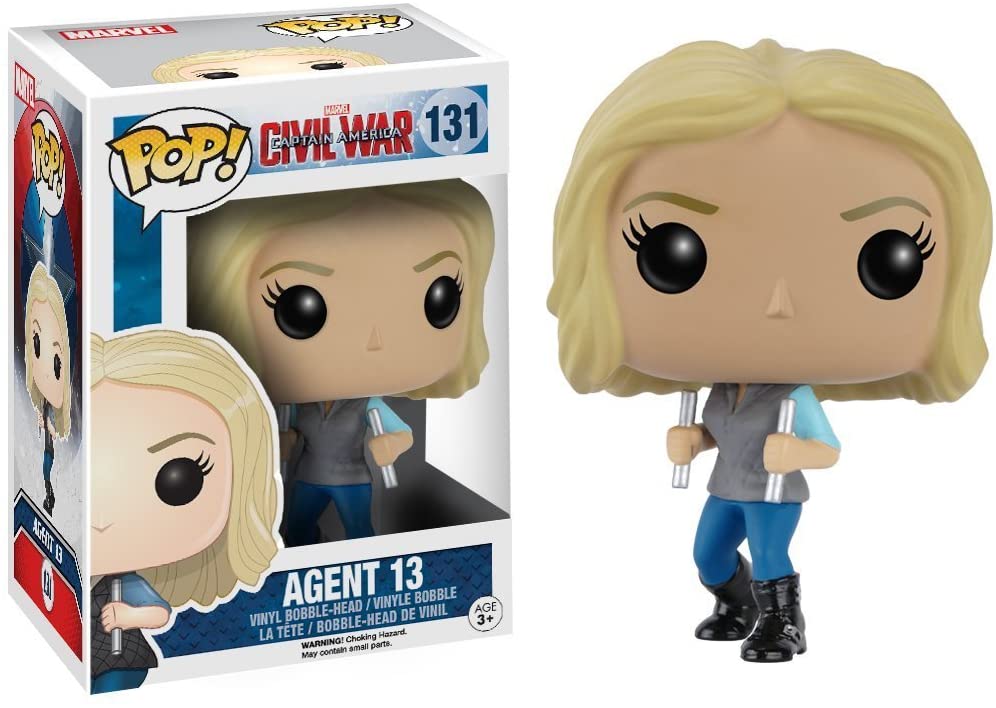 Marvel Captain America Civil War Agent 13 Funko 7232 Pop ! Vinyle #131