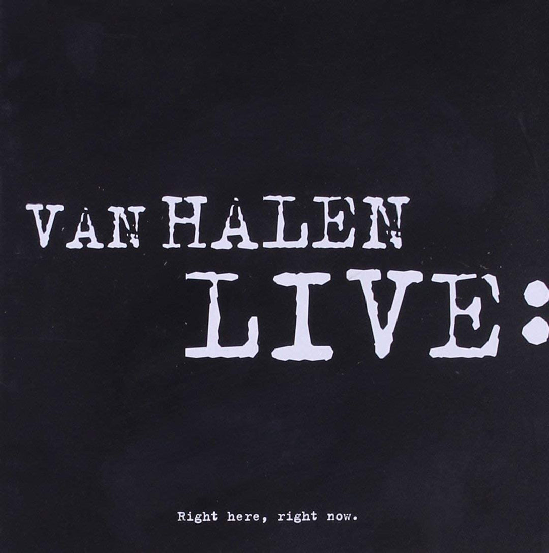 Van Halen  - Van Halen Live: Right Here, Right Now [Audio CD]