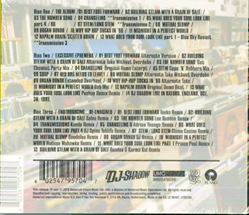 DJ Shadow - Endtroducing (20th Anniversary)explicit_lyrics [Audio CD]