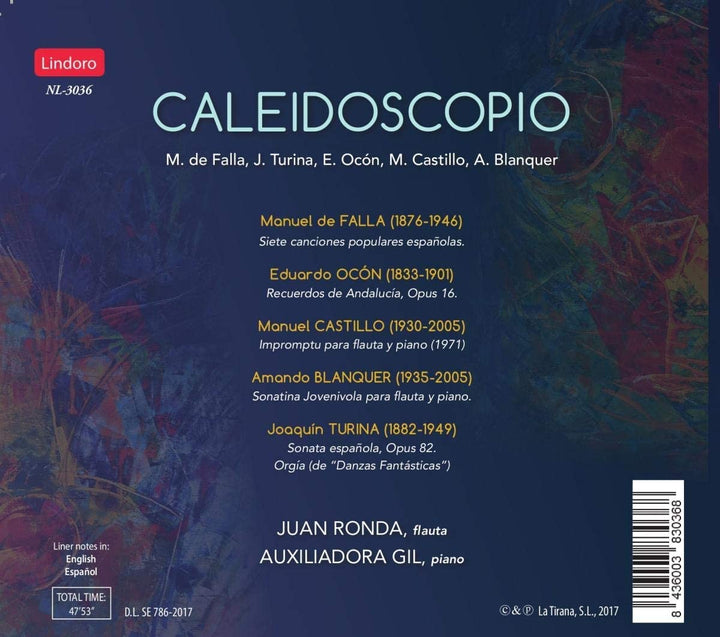 Juan Ronda & Auxiliadora Gil - Ocón: Caleidoscopio [Audio CD]