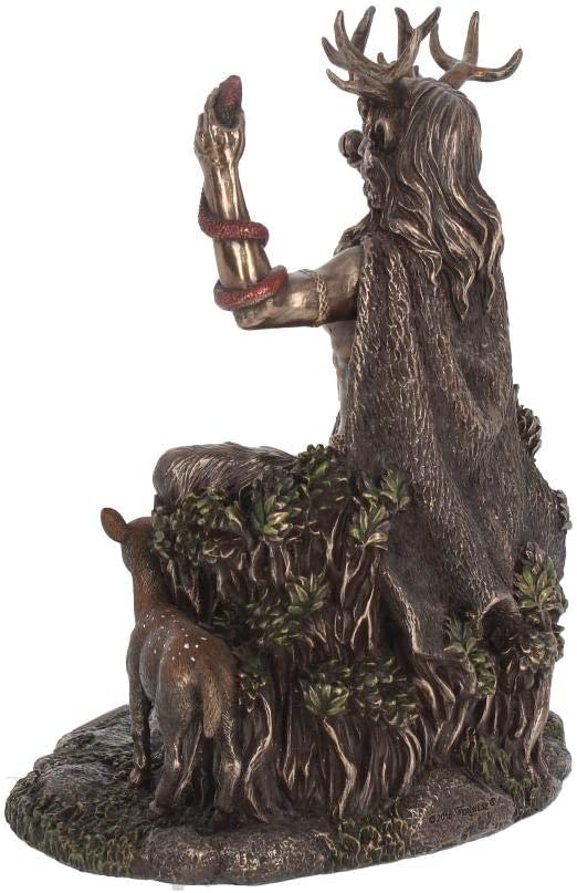 Nemesis Now Cernunnos and Animals 23cm Figurine, Bronze