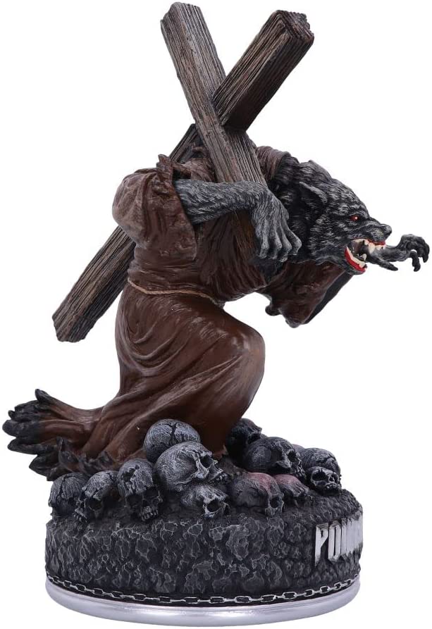 Nemesis Now Powerwolf Via Dolorosa 25cm, Brown