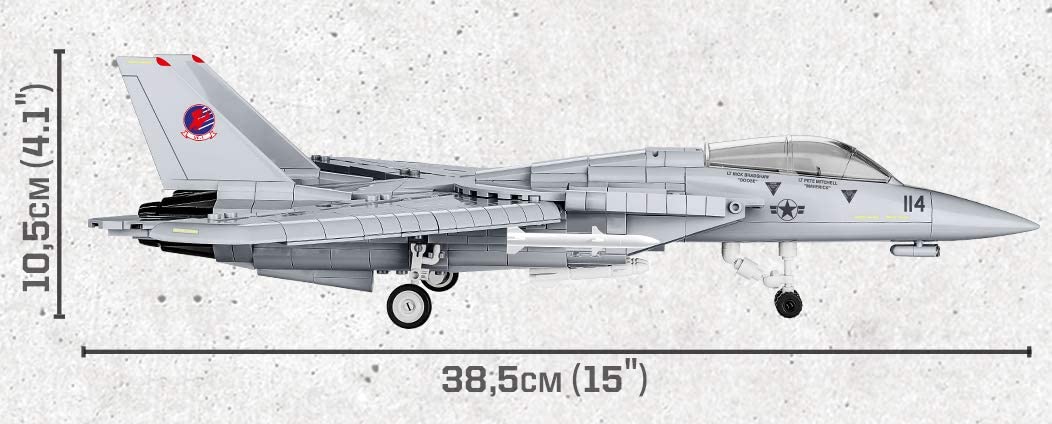 COBI 5811 Top Gun Building Blocks, Gray