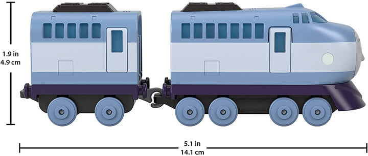 Fisher-Price Thomas &amp; Friends Druckguss-Schiebe-Kenji-Spielzeugeisenbahnmotor für Vorschulkinder