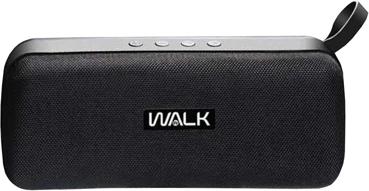 Walk Audio True Wireless Fabric Speaker 2 x 5W TruSound Technology Bass Boost, Built In Mic