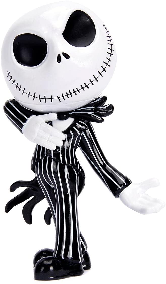 Jada Nightmare Before Christmas - Metal Jack Skellington 10 cm Glow in the Dark