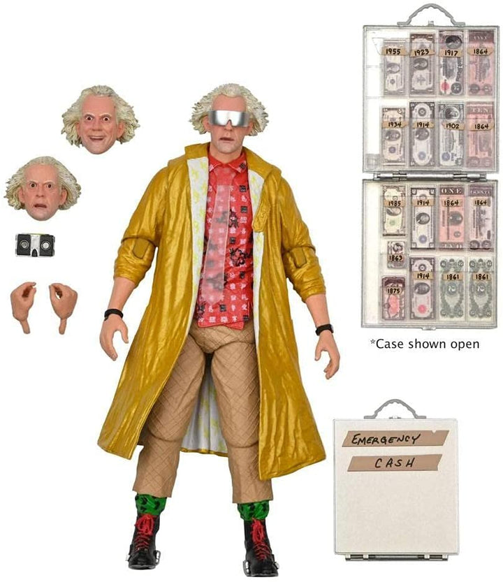 NECA BACK TO THE FUTURE - Ultimate Doc Brown 2015 - Figurine articulée 18cm