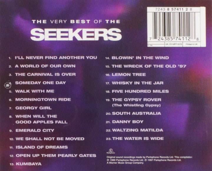 The Very Best Of - The Seekers [Audio CD]