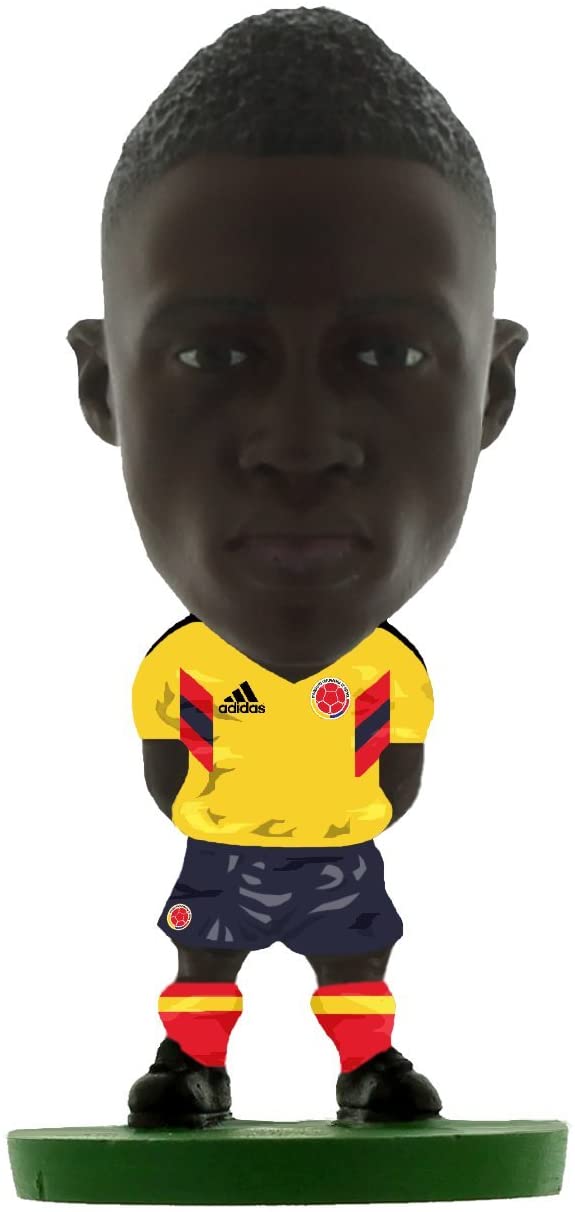 SoccerStarz SOC1217 Kolumbien Davinson Sanchez Figur, Grün