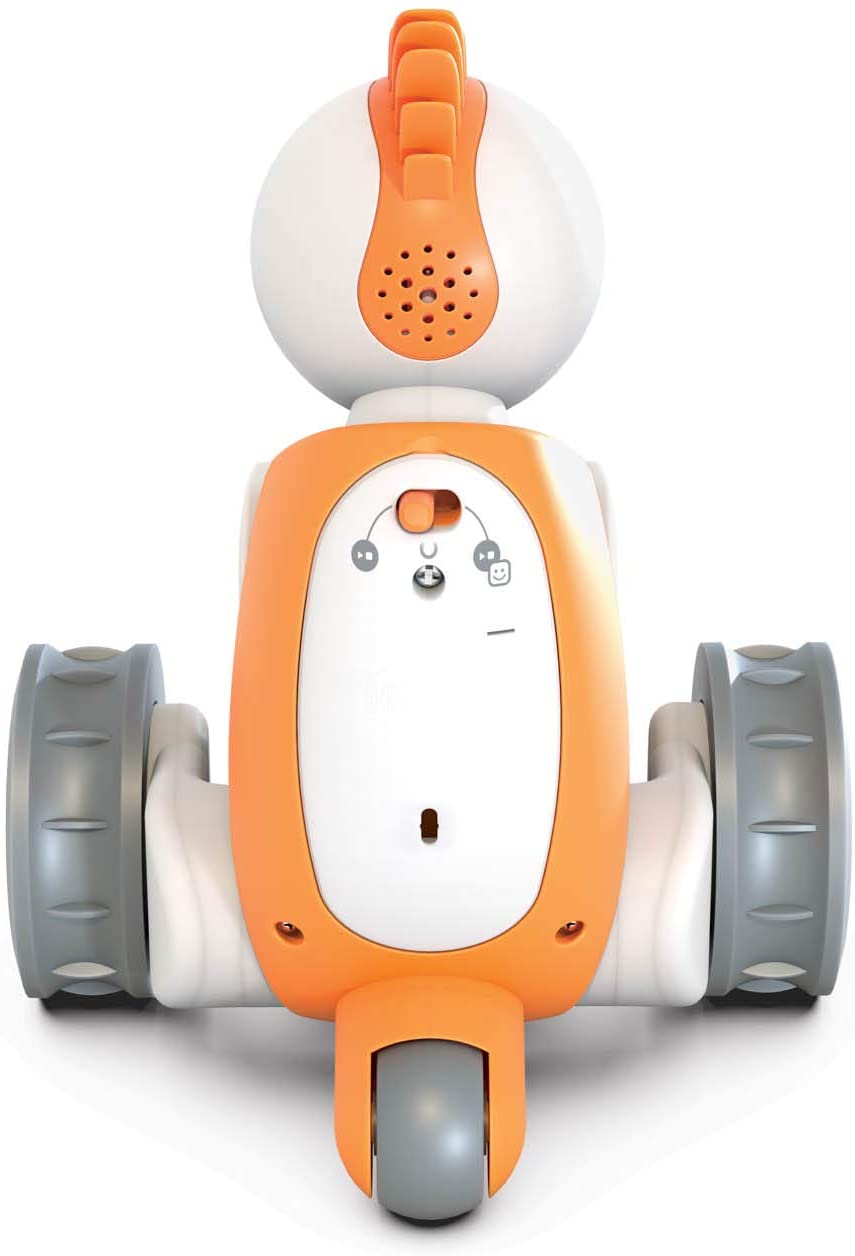 HEXBUG MoBots Fetch – RC-Rekord- und sprechender Roboterbausatz mit Motorlichtern und Sound – Intelligentes interaktives Lernspielzeug – ab 3 Jahren – Batterien im Lieferumfang enthalten 431-6846