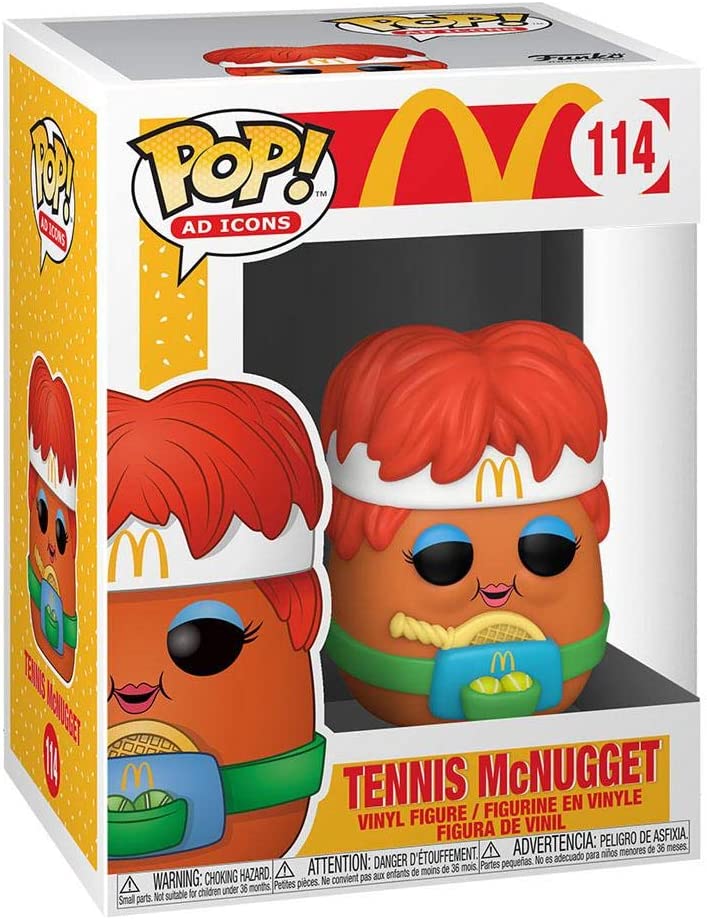 McDonalds Tennis McNugget  Funko 53712Pop! Vinyl #114