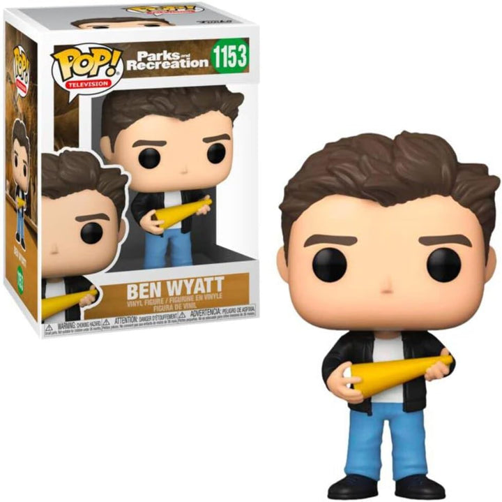 Funko Pop! 56789 Parks und Erholung – Ben Wyatt (Big Apple Collectibles) #1153