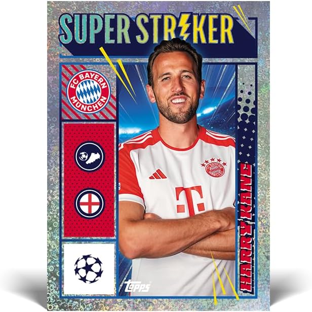 Topps UEFA Champions League Stickers - Multipack (6 packets/48 Stickers)