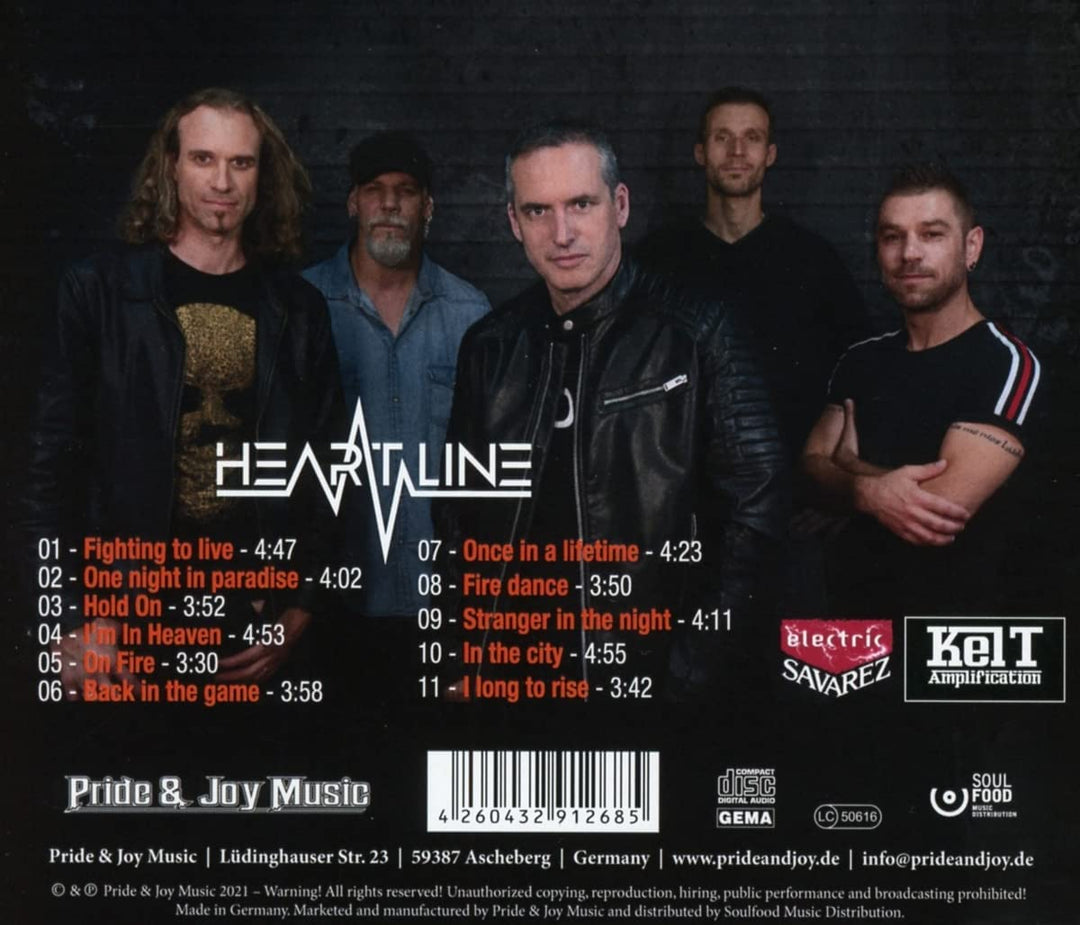 Heart Line - Back In The Game [Audio CD]