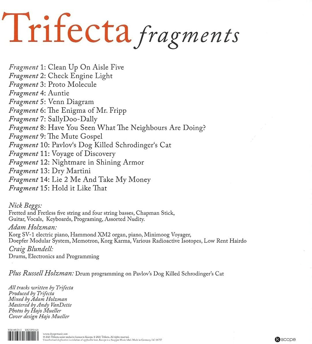 Trifecta – [VINYL]