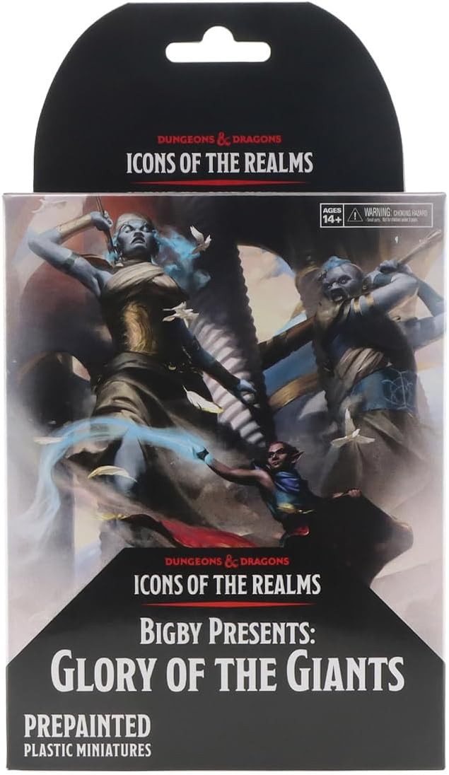 WizKids Dungeons & Dragons Icons of The Realms: Bigby Presents Glory of The Giants Miniatures Booster Pack (96261)