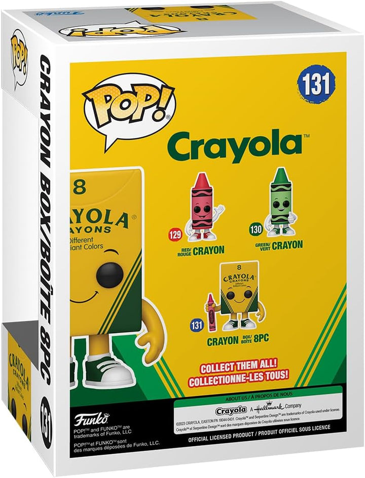 Funko POP! Vinyl: Crayola - Crayon Box 8pc Crayon - Collectable Vinyl Figure