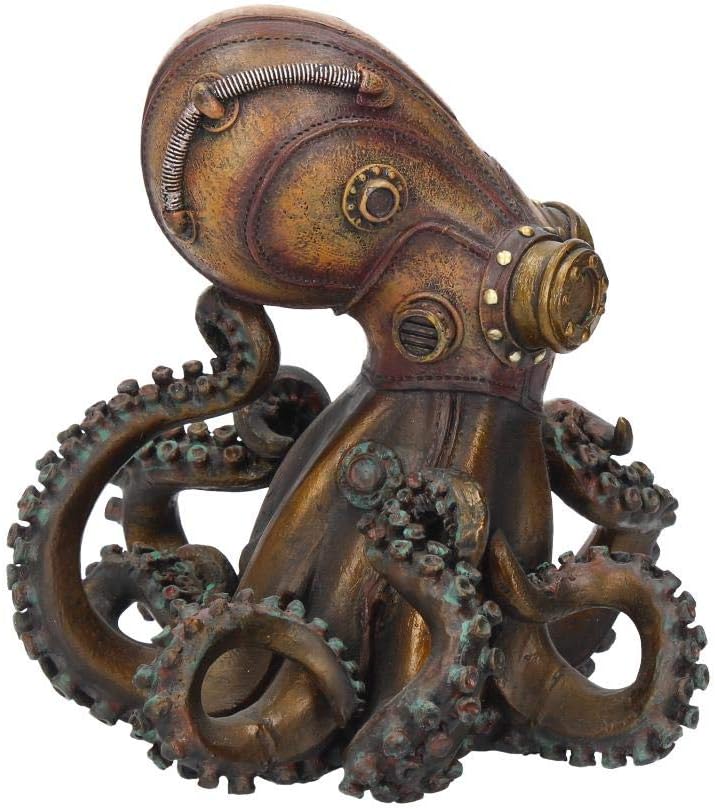 Nemesis Now Octo-Steam Figur 19 cm Bronze