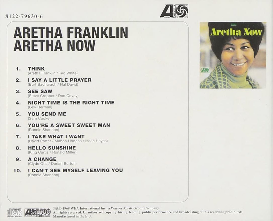 Aretha Franklin - Aretha Now [Audio CD]