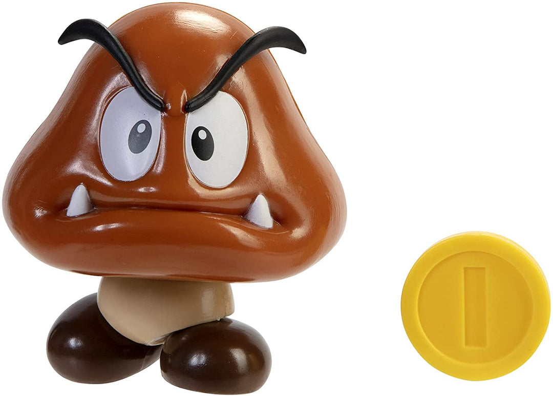 Nintendo Super Mario 10cm Figure - Goomba with Coin