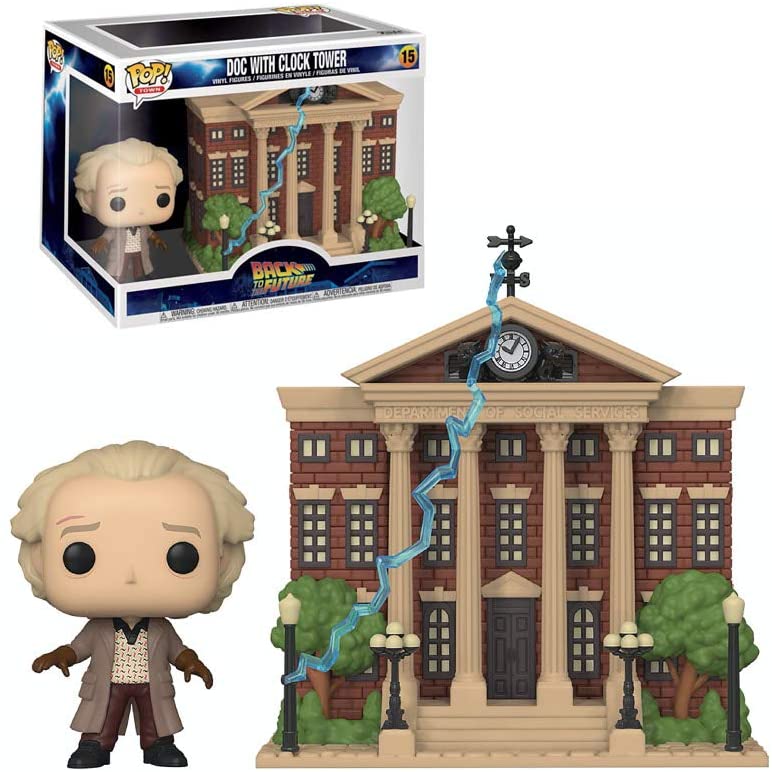 Zurück in die Zukunft Doc mit Clock Tower Funko 46910 Pop! Vinyl #15