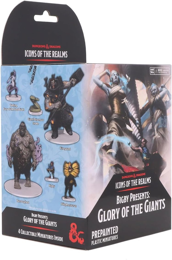 WizKids Dungeons & Dragons Icons of The Realms: Bigby Presents Glory of The Giants Miniatures Booster Pack (96261)