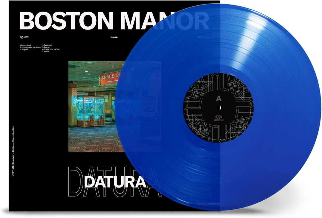 Boston Manor – Datura (Transparent Blau im Ärmel) [VINYL]