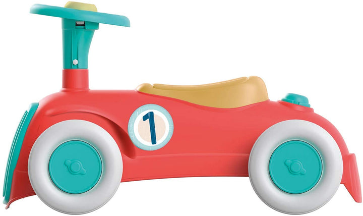 Clementoni - 17308 - My First Ride On Car - Get In And Play - 100% Recycled Material - Made In Italy - Suitable For 12-36 Months