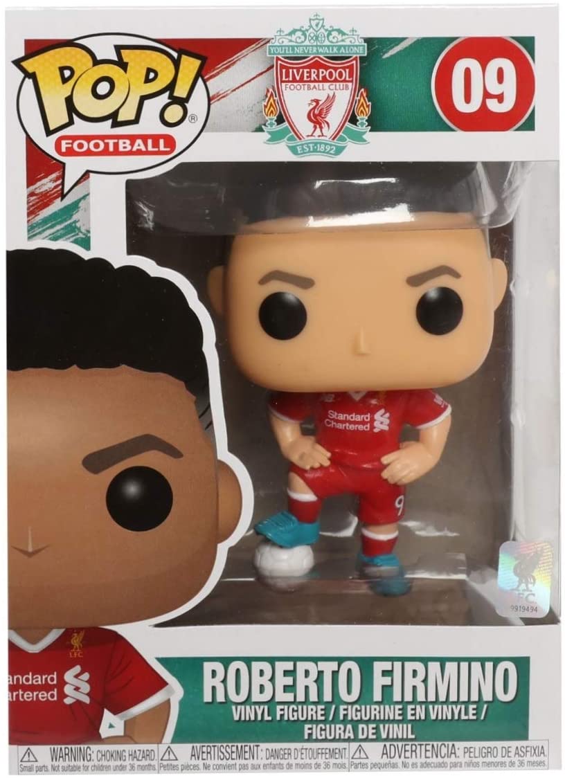 Liverpool Football Club Roberto Firmino Funko 29216 Pop! Vinyl #09