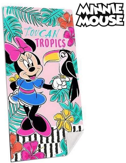 Minnie Mouse Cotton Reference KD Beach Wash Face – Heimtextilien, Unisex, Erwachsene, Mehrfarbig (Mehrfarbig), One