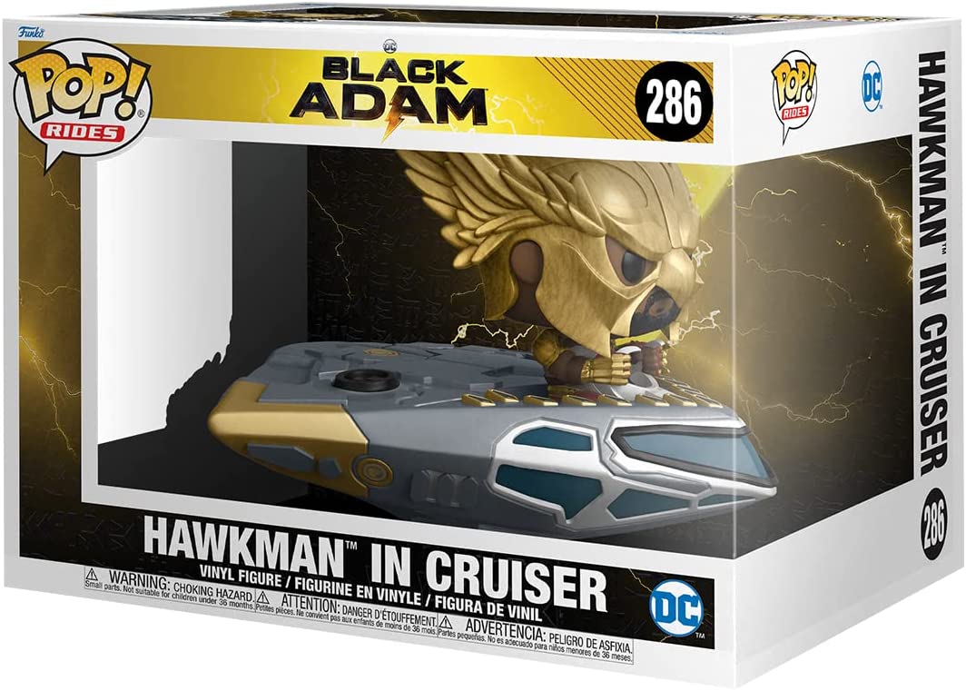 Deluxe Rides DC Black Adam Funko 64195 Pop! Vinyl #286