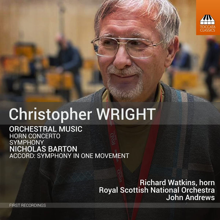 Wright; Barton: Orchestral Music [Richard Watkins; Royal Scottish National Orchestra; John Andrews] [Toccata Classics: TOCC 0466] [Audio CD]