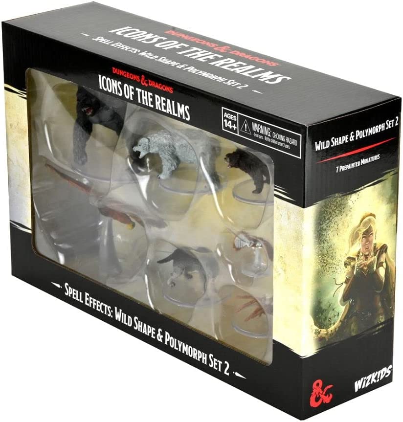 D&amp;D Icons of The Realms: Wild Shape &amp; Polymorph Set 2