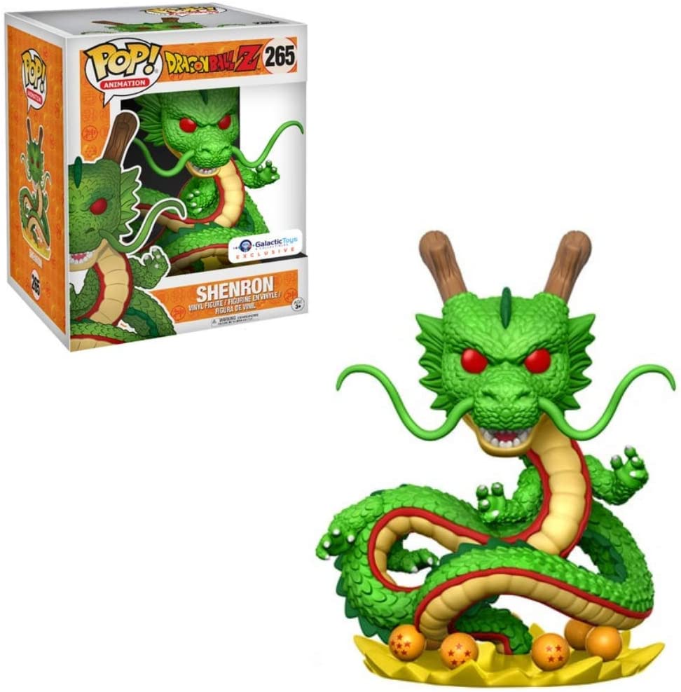 Dragon Ball Z Shenron Exclusive Funko 14292 6&quot; Deluxe Pop! Vinyl #265