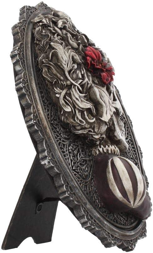 Nemesis Now Wunderschönes Wandschild, 22 cm, Grau, Polyresin