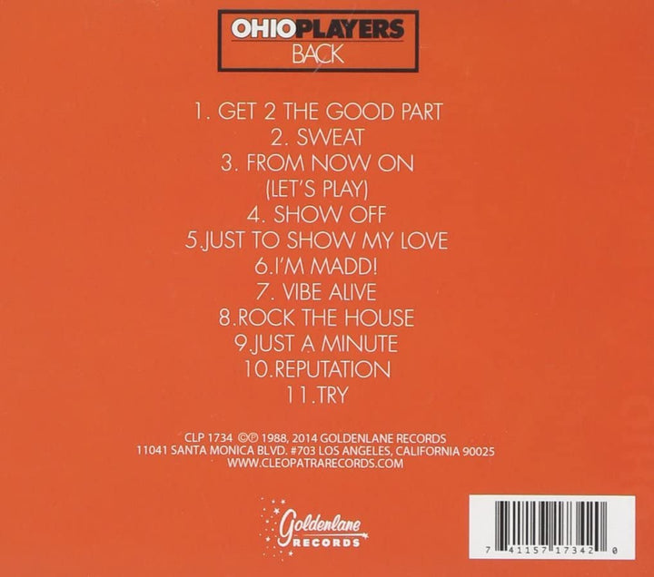 Ohio Players - Zurück [Audio CD]