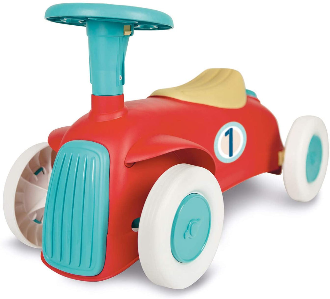 Clementoni - 17308 - My First Ride On Car - Get In And Play - 100% Recycled Material - Made In Italy - Suitable For 12-36 Months