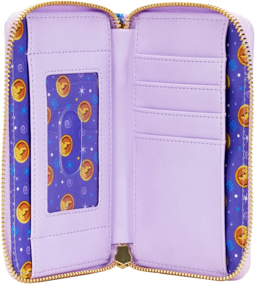 Loungefly Disney Hercules Muses Clouds Zip Around Wallet Hercules One Size, Herc