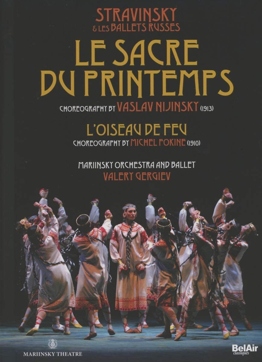 Stravinsky: Le Sacre du Printemps, The Firebird - Stravinksy and the Ballet Russes 100th Anniversary (Mariinsky Orchestra and Ballet / Valery Gergiev) BOOK [2013] [DVD]