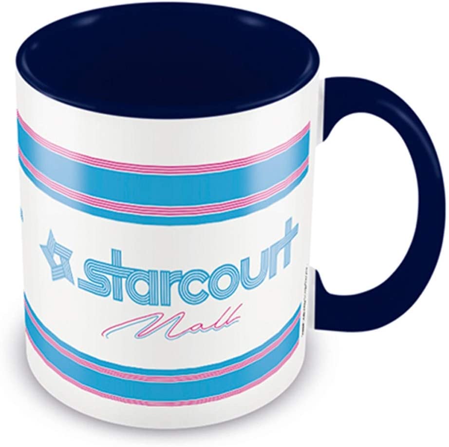 Stranger Things Keramiktasse mit Starcourt Mall-Grafik in Präsentationsbox – offizielles Merchandise