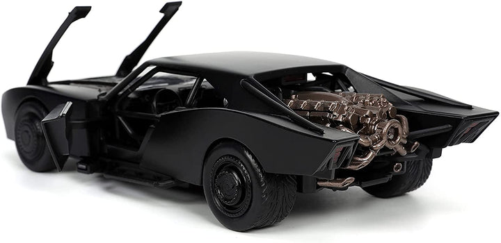 Jada 253215010 Batmobile Car Metal, Black/White