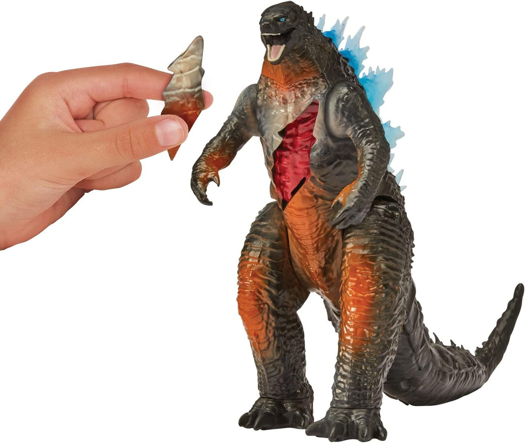 MonsterVerse Godzilla vs Kong Movie 6 Inch Collectable Diorama Set with Two Articulated Action Figures