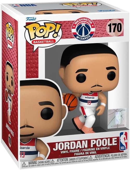 Funko Pop! NBA - Jordan Poole Collectible Vinyl Figure (72253)