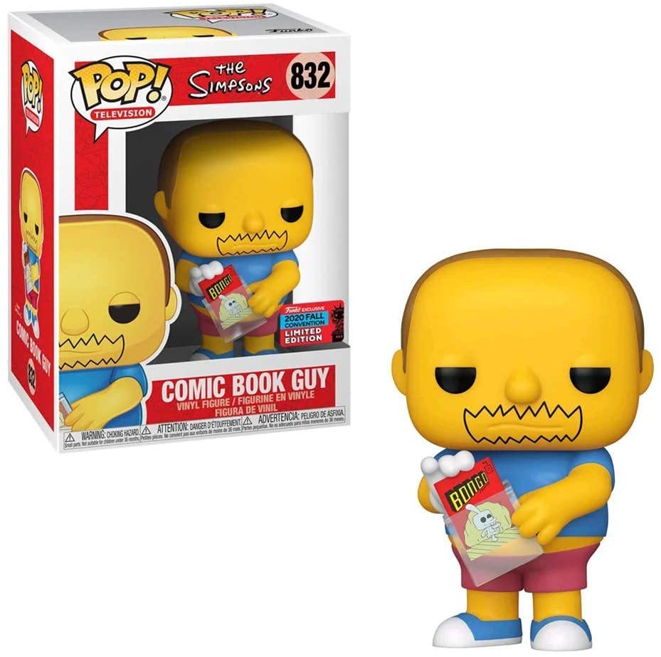 Funko Pop! Television The Simpsons - Comic Book Guy Vinyl Figure (48573)