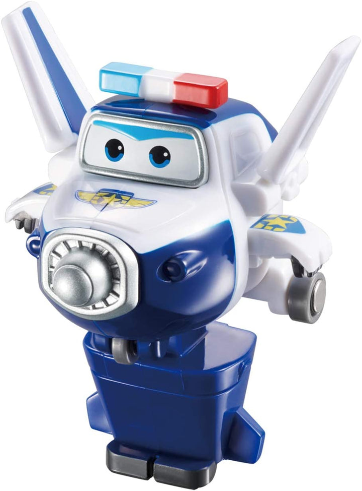 Super Wings Transform a Bots Lot de 4 figurines jouets Figurines 2 pouces
