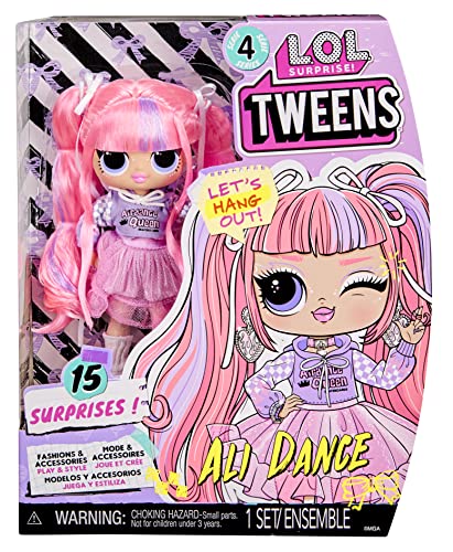 LOL Surprise Tweens Series 4 Fashion Doll - ALI DANCE - Unbox 15 Surprises and Fabulous Accessories