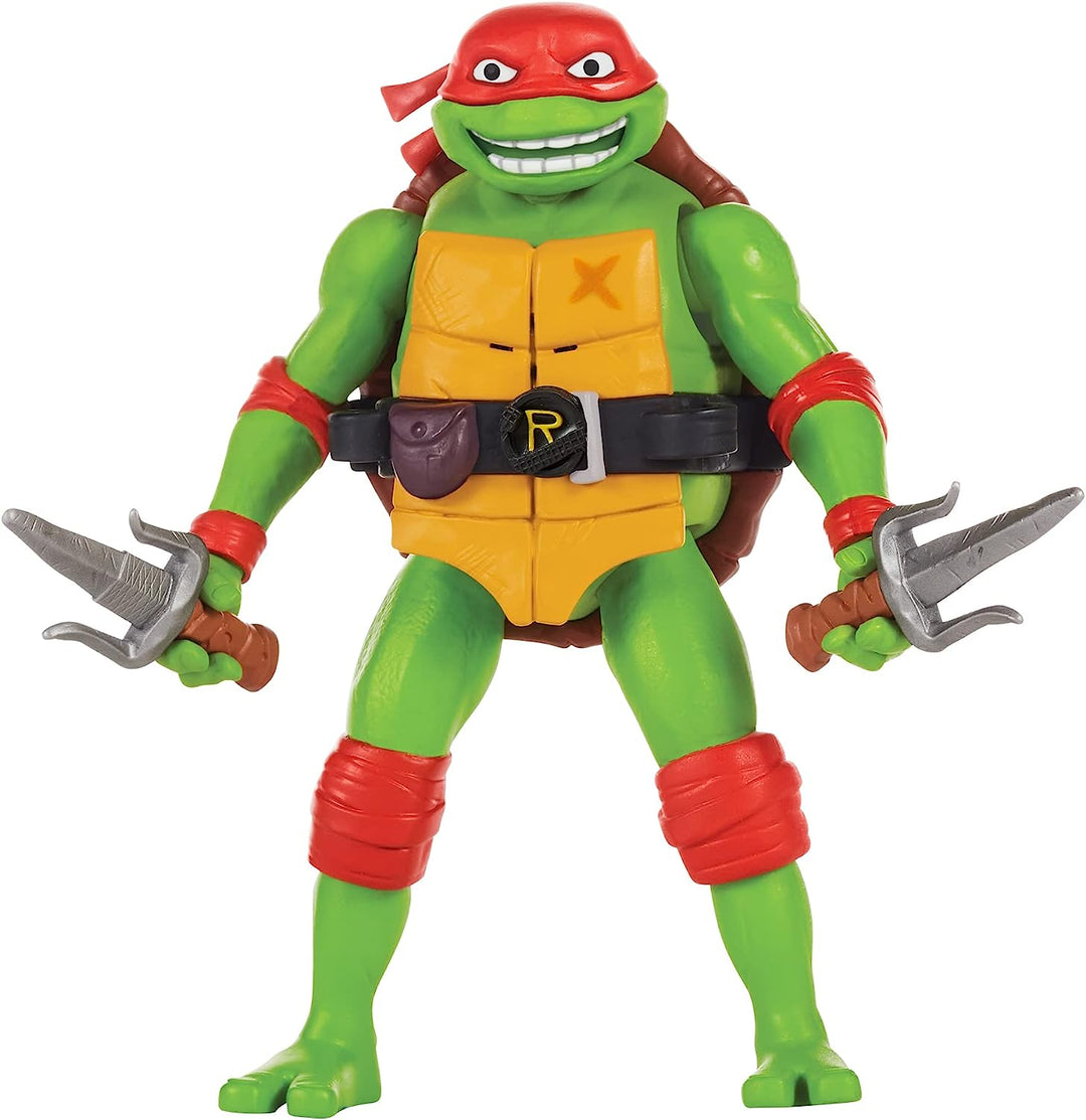 Teenage Mutant Ninja Turtles Mutant Mayhem Raphael Action Figure - Interactive Ninja Shouts Feature (83354CO)